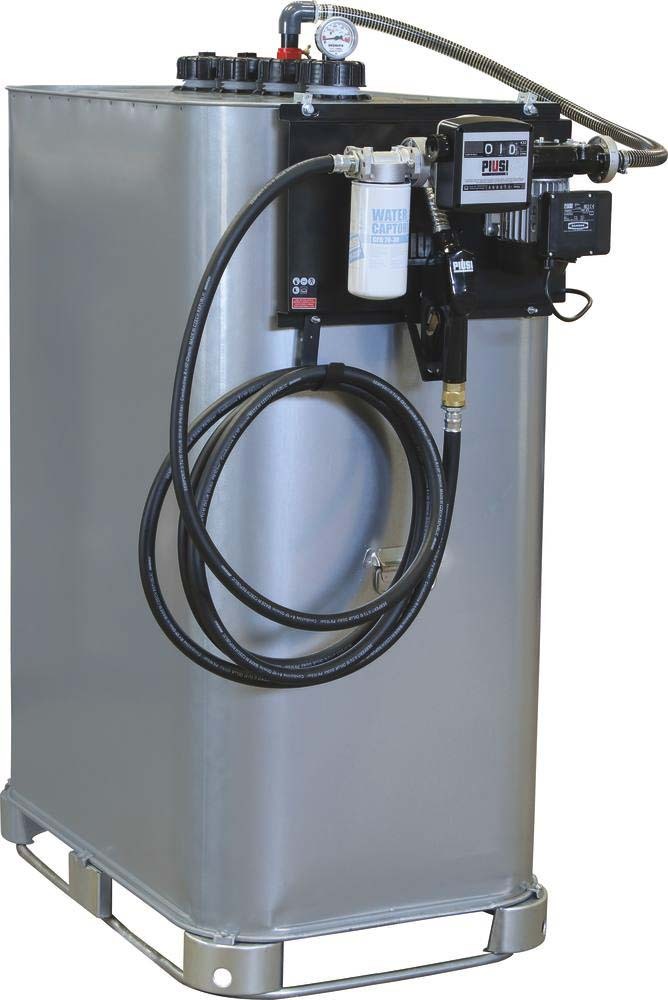Cuve de stockage fuel galvanisée double paroi 1000L - 8124