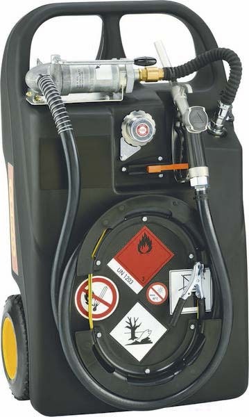 CADDY RAVITAILLEUR ESSENCE 60L - POMPE MANUELLE--08272