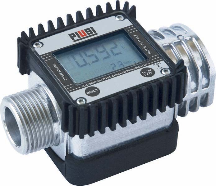 Compteur digital gasoil k24 alu male PIUSI - 08571