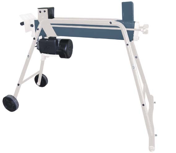 Fendeur de buches horizontal 5t + support avec roues - 08911
