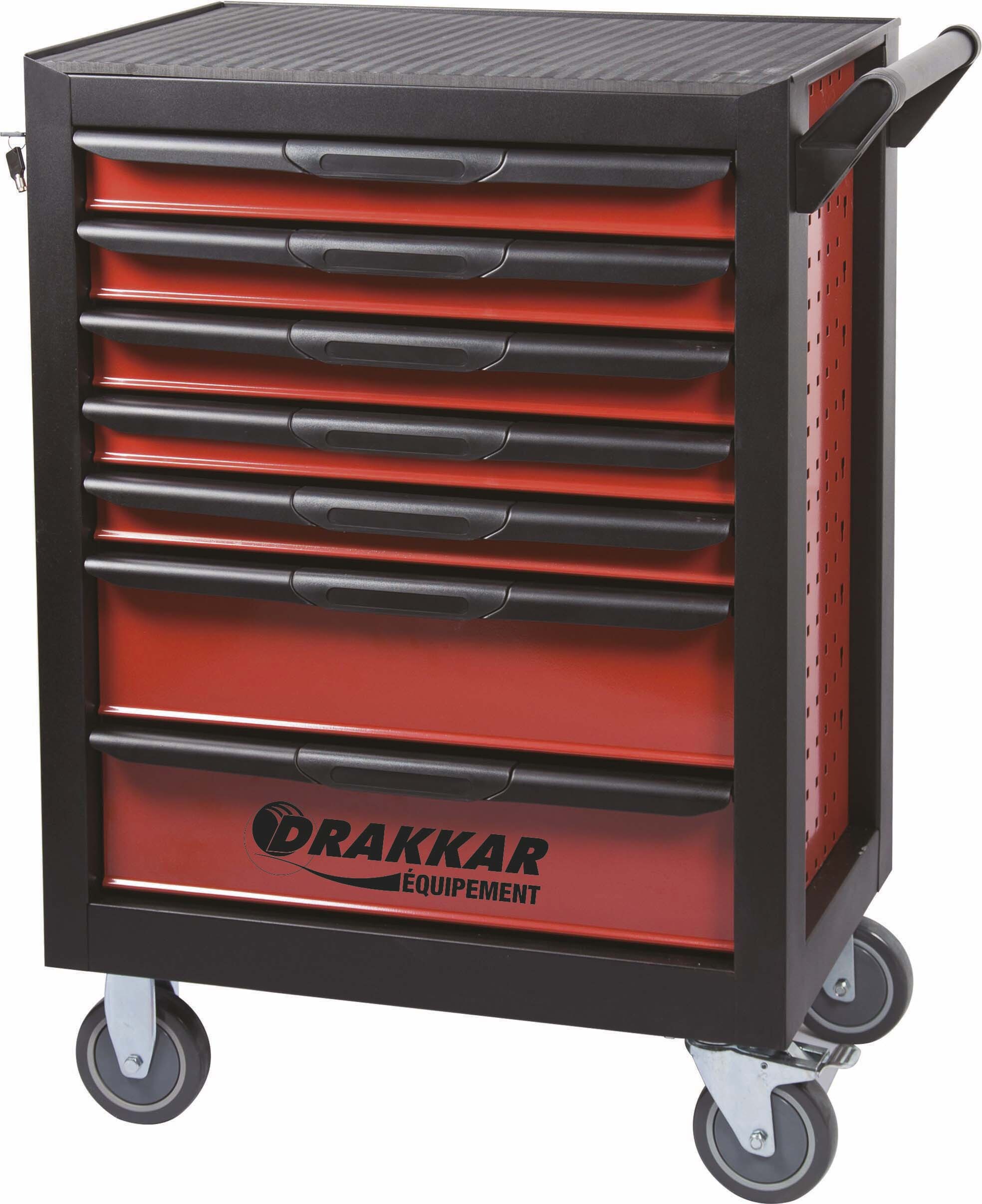 Servante rouge 7 tiroirs DRAKKAR EQUIPEMENT - 09140