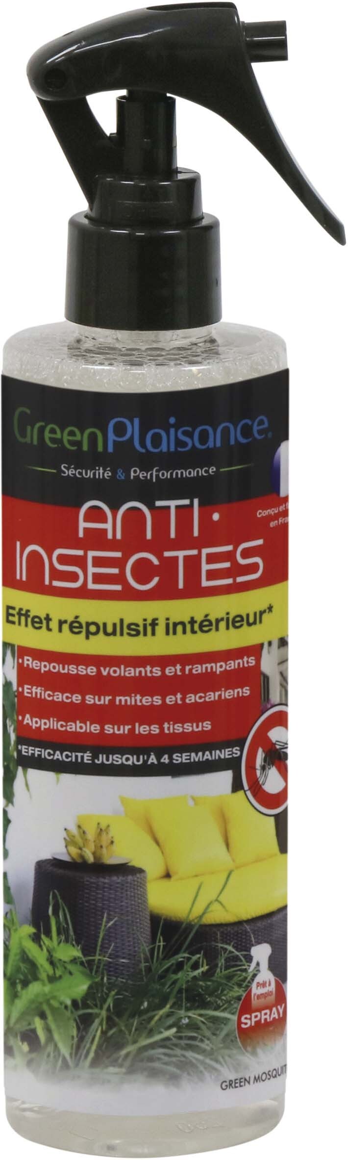 Repulsif pour insectes 250ml GREEN PLAISANCE - 09989