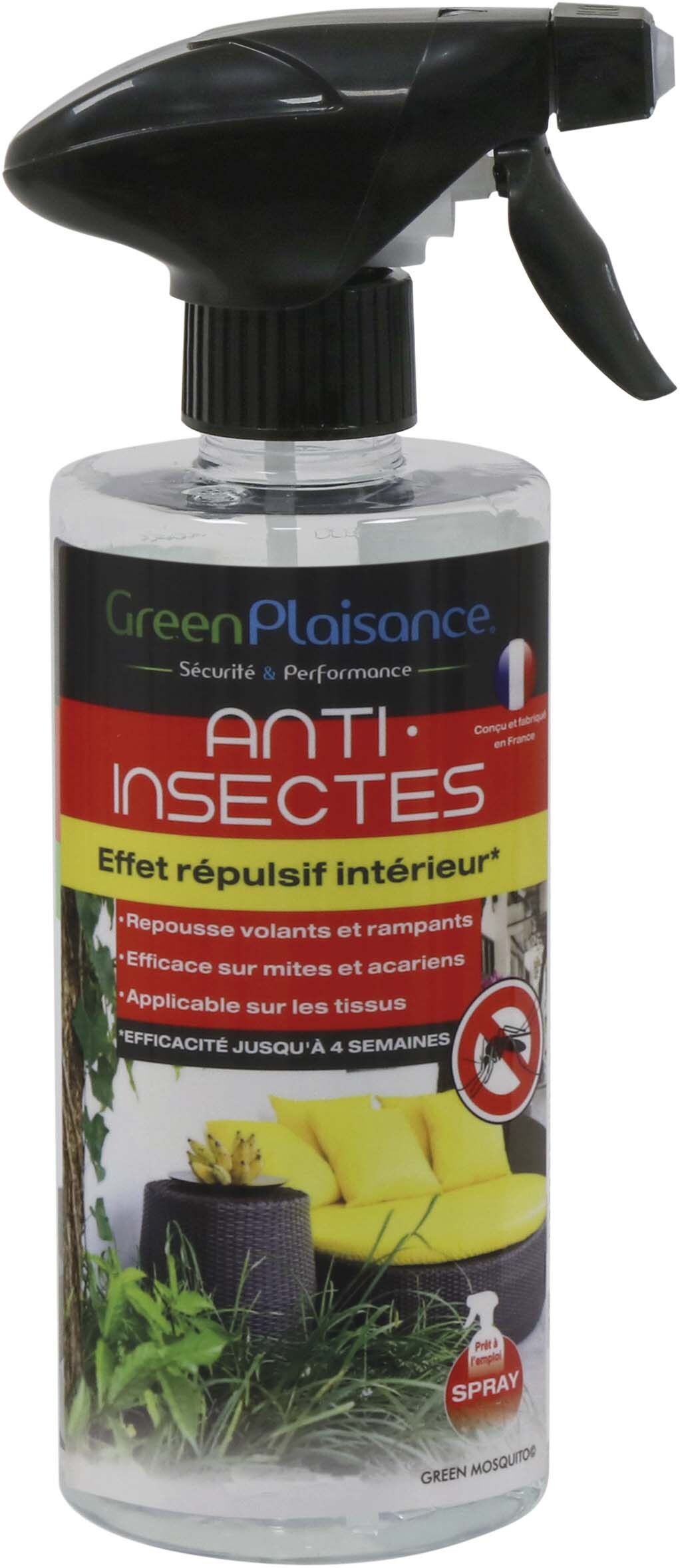 Repulsif pour insectes 500ml GREEN PLAISANCE - 09991