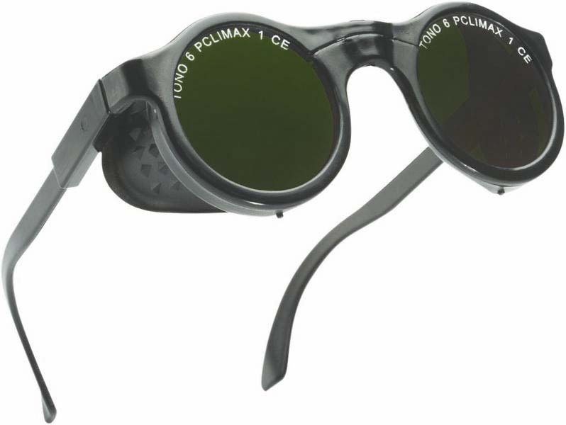 Lunettes de soudage rondes avec protection laterales CLIMAX - 10413