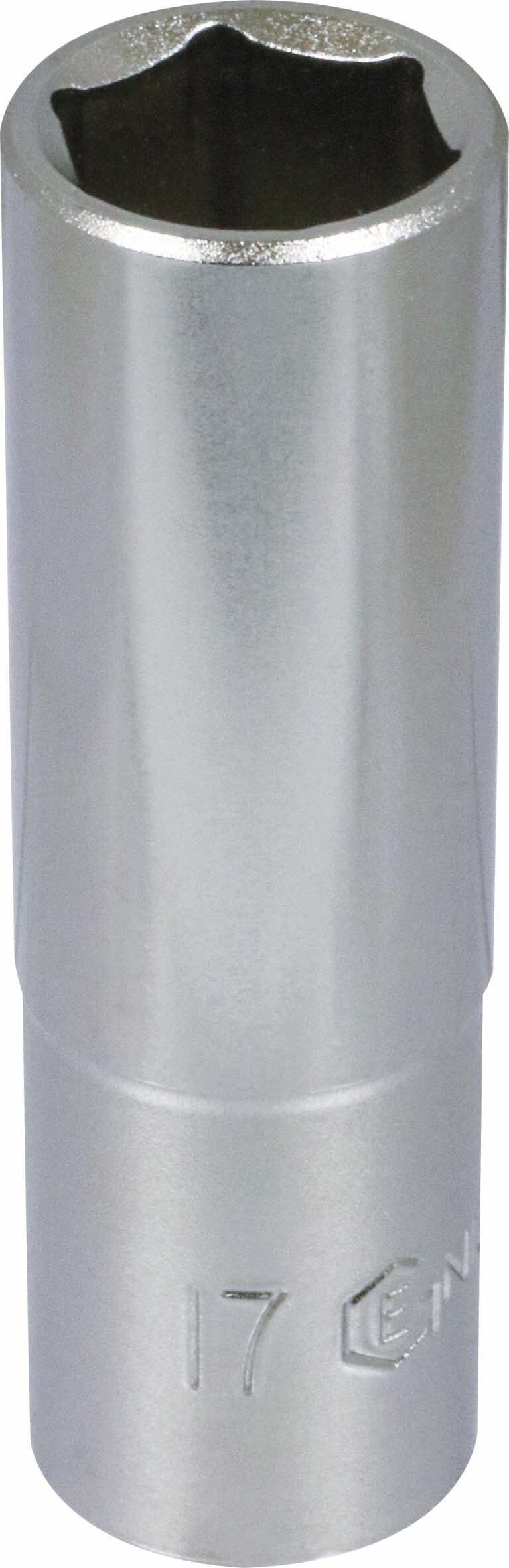 Douille longue 1/2' taille 17 dt /carte DRAKKAR TOOLS - 10867