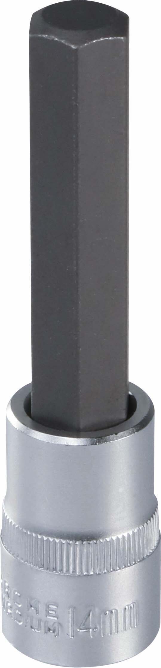 Douille 100mm embout hexagonal 6 pans 1/2' taille 14mm dt DRAKKAR TOOLS - 11136