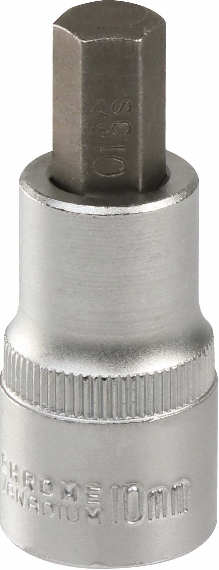 Douille 55mm embout hexagonal 6 pans 1/2' taille 10mm dt DRAKKAR TOOLS - 11185