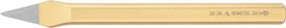Bédane/burin de mécanicien 23x13mm 250mm RENNSTEIG - 13563