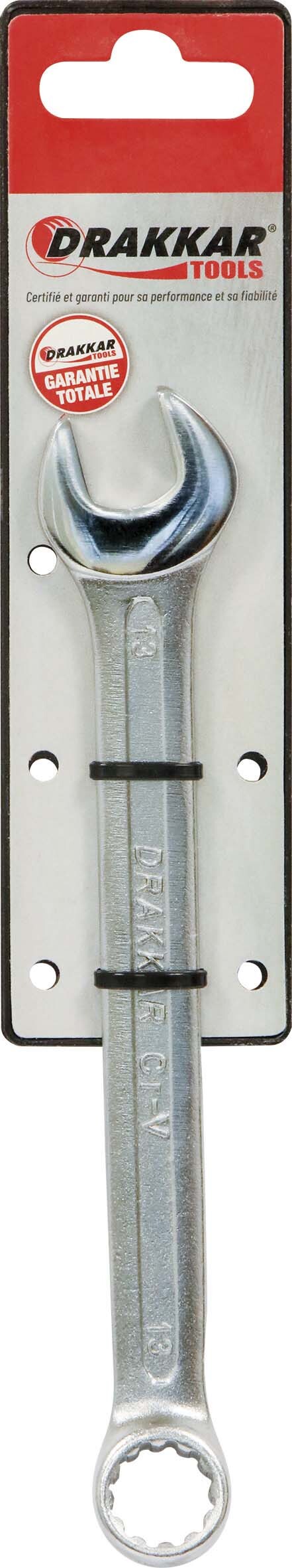 Cle mixte tete polie 13mm/carte dt DRAKKAR TOOLS - 13833