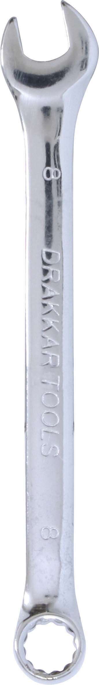 Cle mixte 8mm /carte dt full polish DRAKKAR TOOLS - 13859