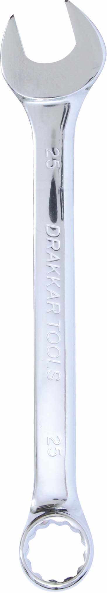 Cle mixte 25mm /carte dt full polish DRAKKAR TOOLS - 13893