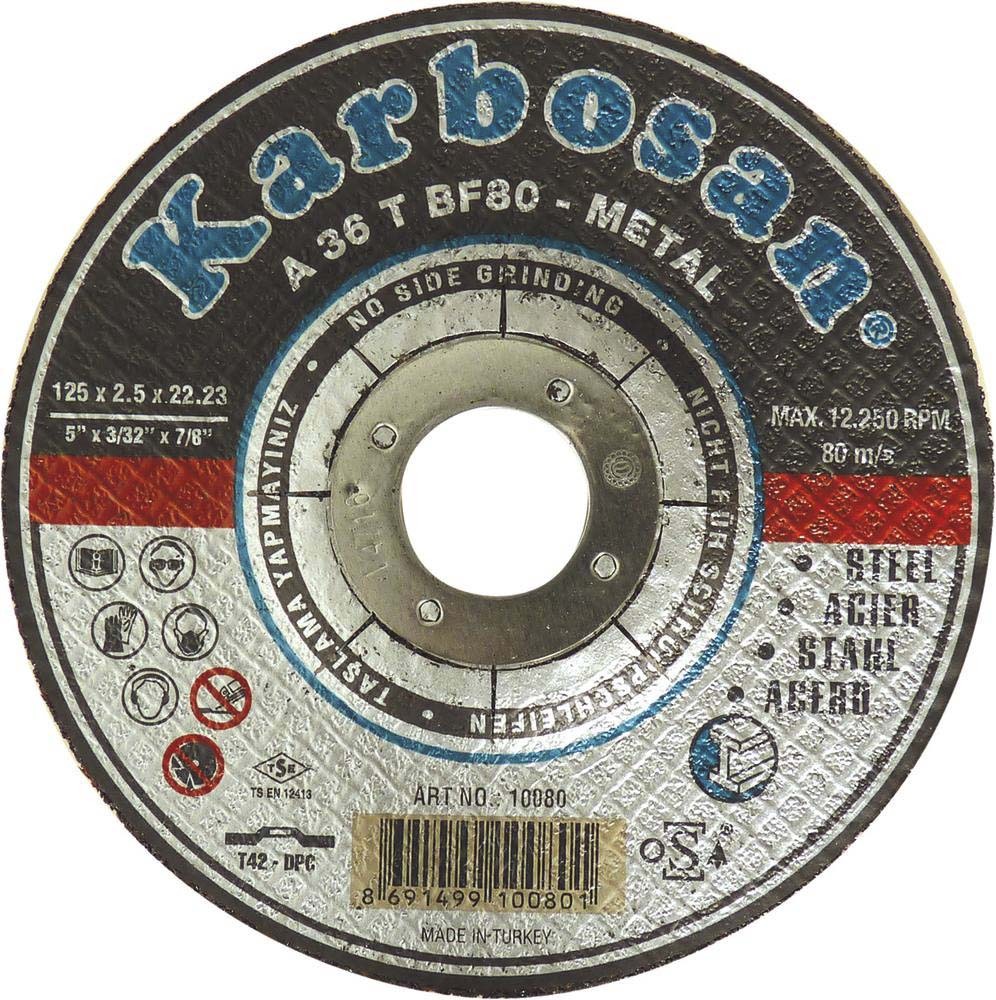Disque à tronçonner pour meuleuse KARBOSAN - 14154