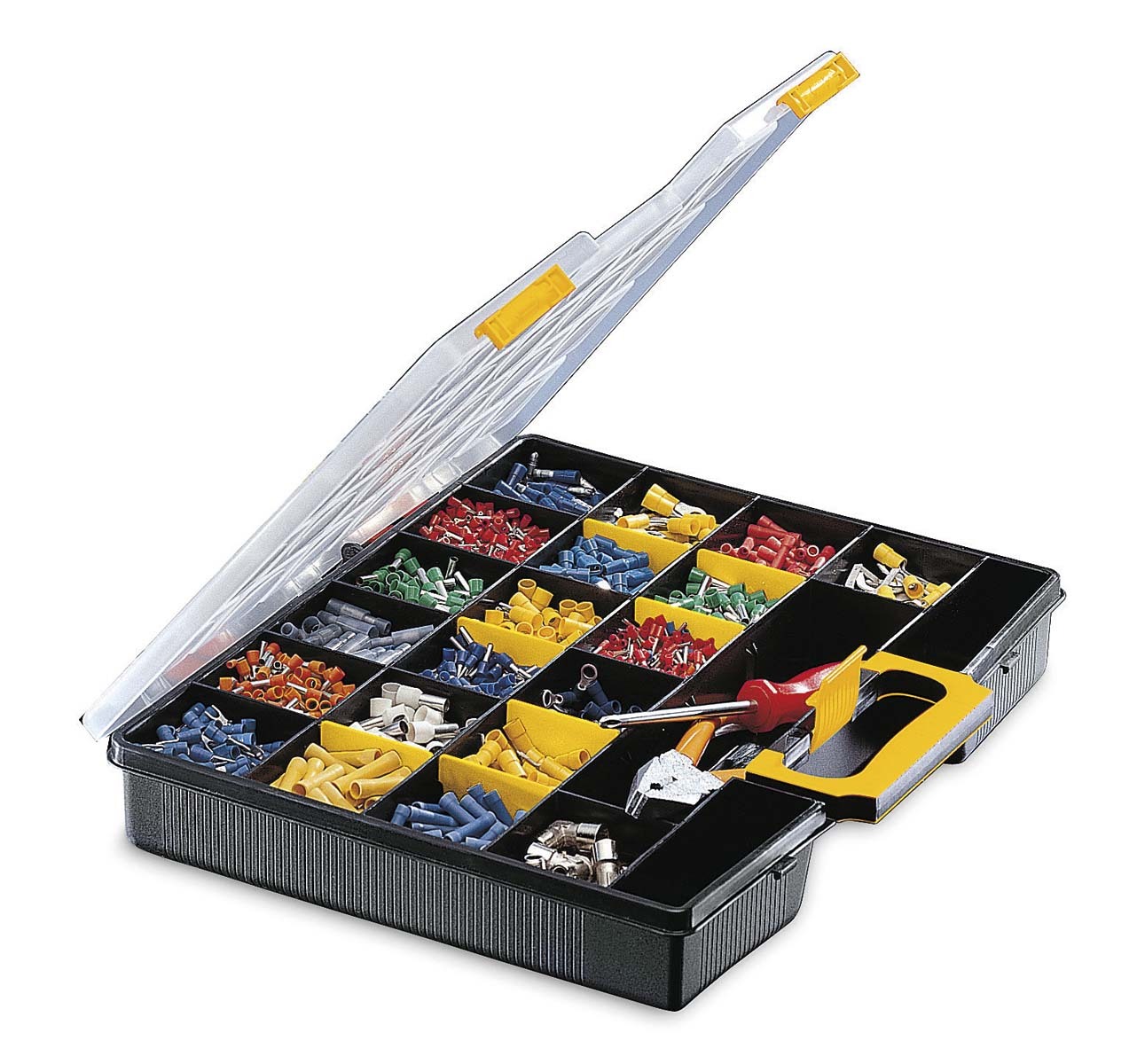 Mallette de rangement double casiers modulables DIMARTINO - 15789