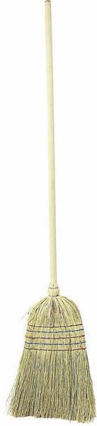 Balai paille de riz 5 fils + manche - 15967