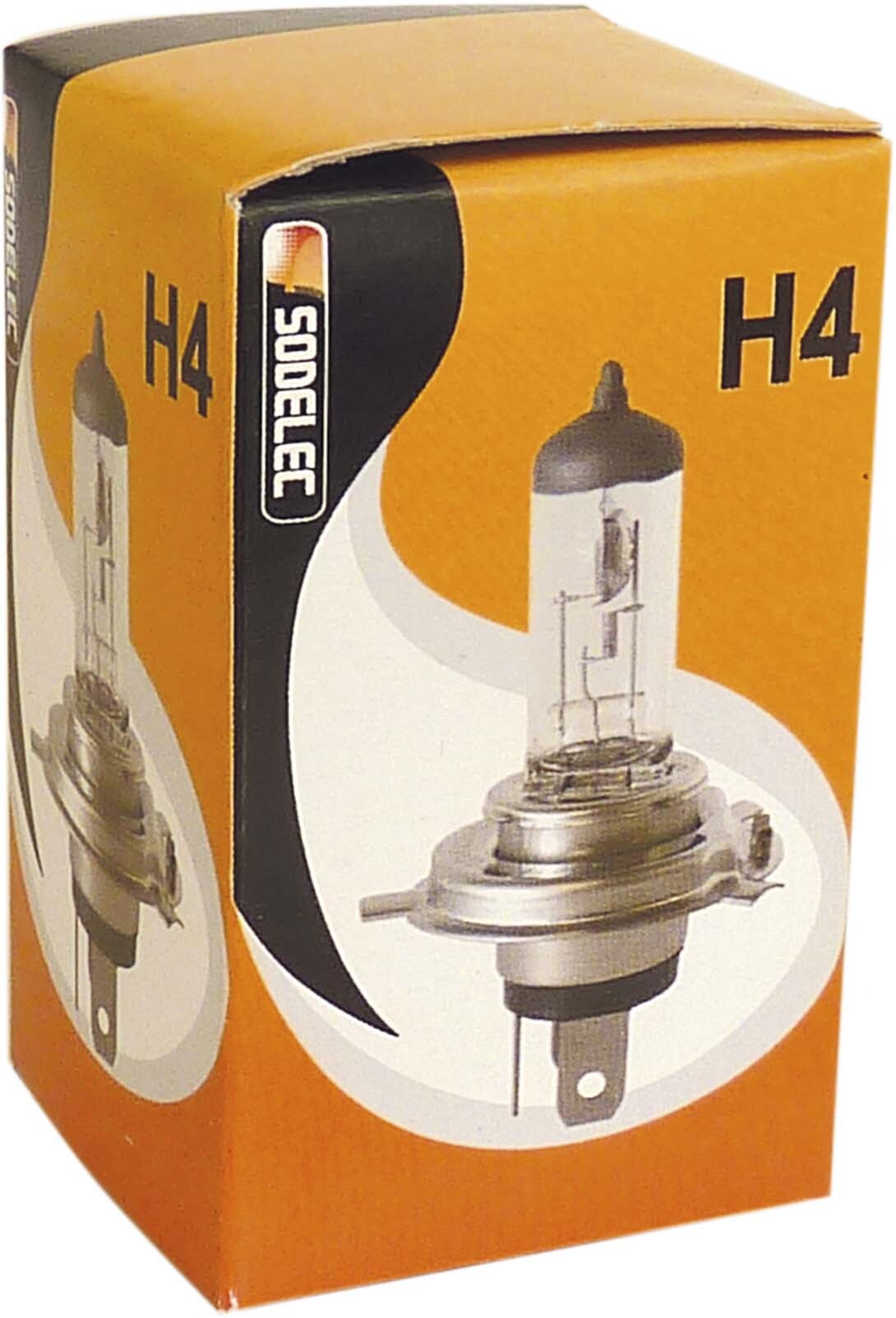 Lampe h4 12v p45 100/90w blanche SODELEC - 16021