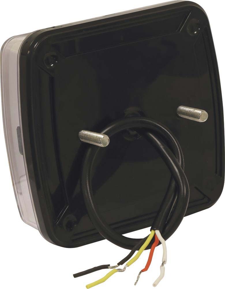 Feu arrière carré led 12/24v 4 fonctions SODIFLASH - 16036