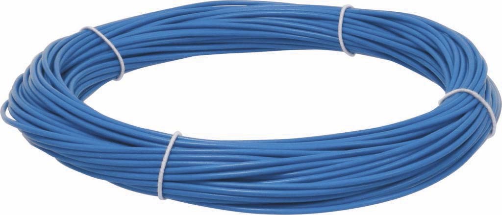 Fil monoconducteur 075mm² bleu 25m - 16699