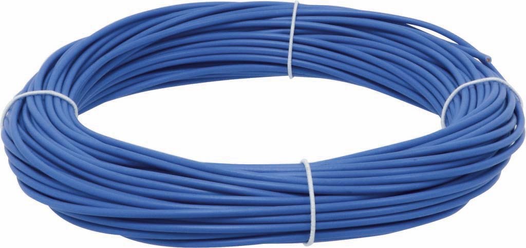 Fil monoconducteur 15mm² bleu 25m - 16710