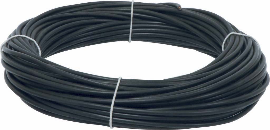 Fil monoconducteur 25mm² noir 25m - 16725