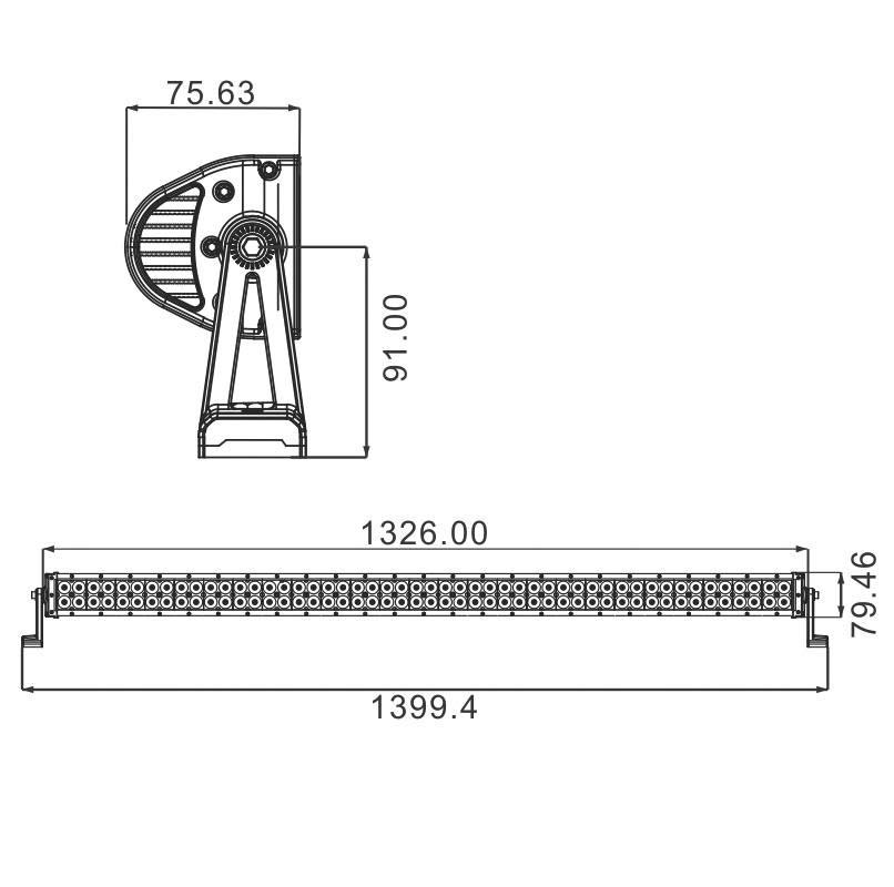 Barre eclairage 300w SODIFLASH - 17037