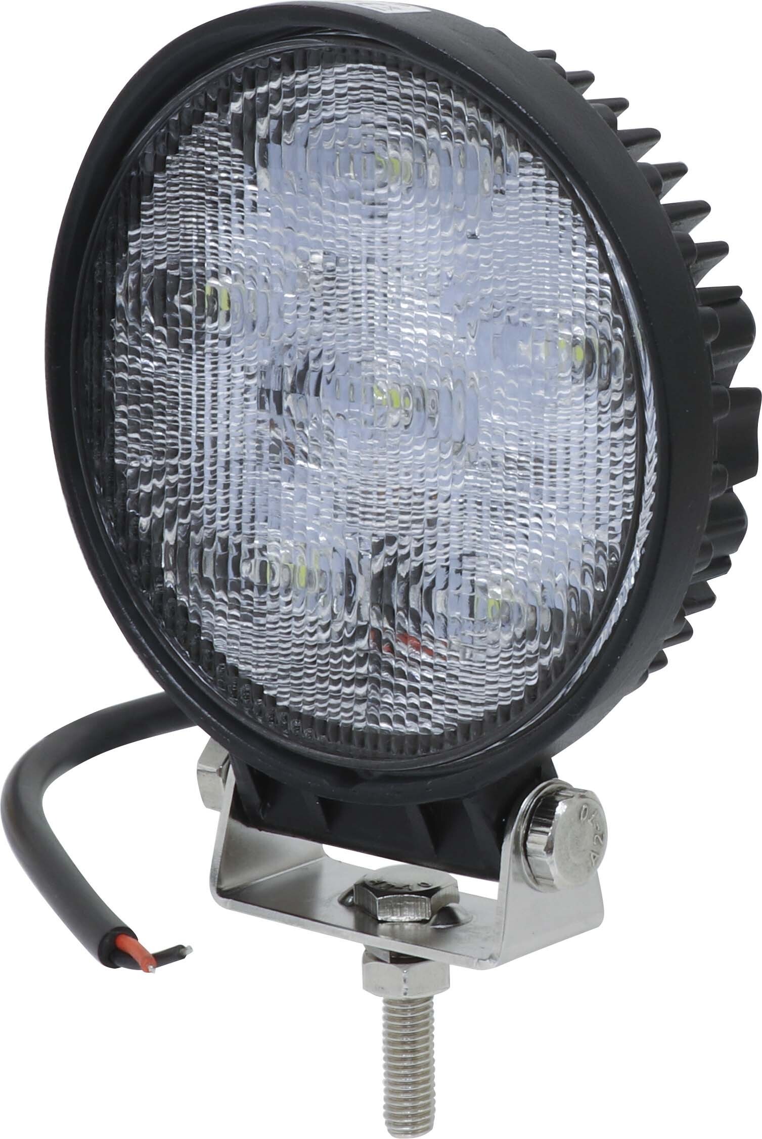 Phare de travail rond 6 led 18w faisceau large blister SODIFLASH - 17064