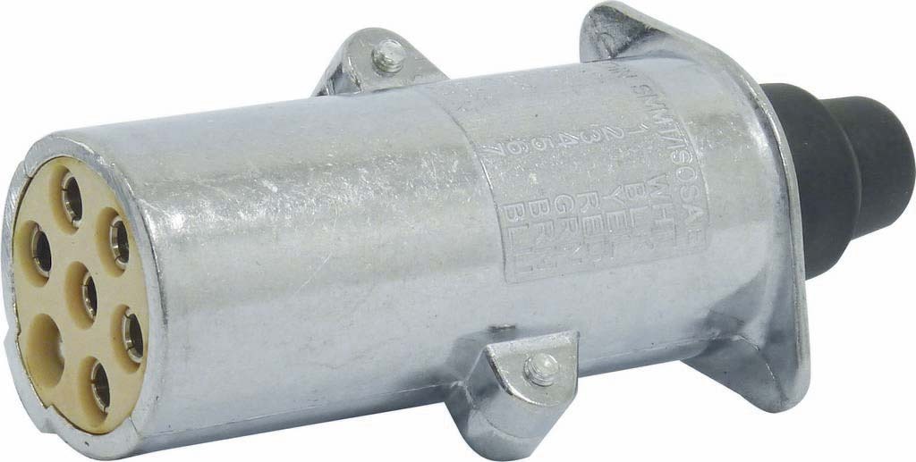 Fiche 24v 7p/s en aluminium SODELEC - 17611