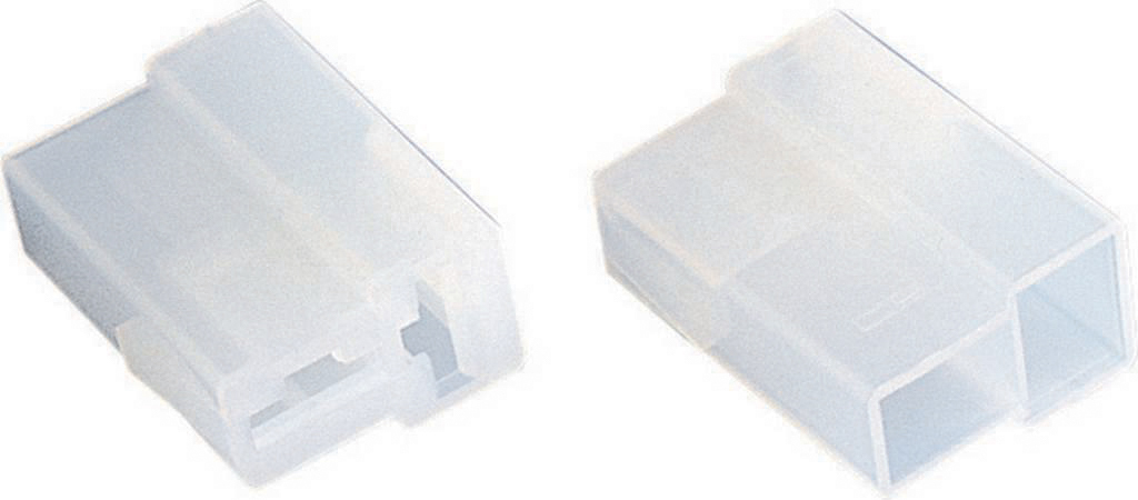 Lot de 100 boitiers unipolaires 635mm femelle nue 2 voies 166x10x23mm - 19525