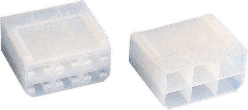 Lot de 100 boitiers unipolaires 635mm femelle nue 6 voies 152x285x24mm - 19535