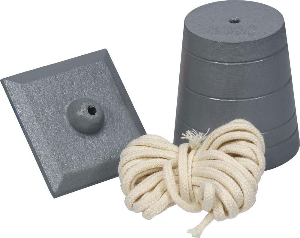 Plomb de maçon n°8 800g avec cordelette 3m TALIAPLAST - 20996