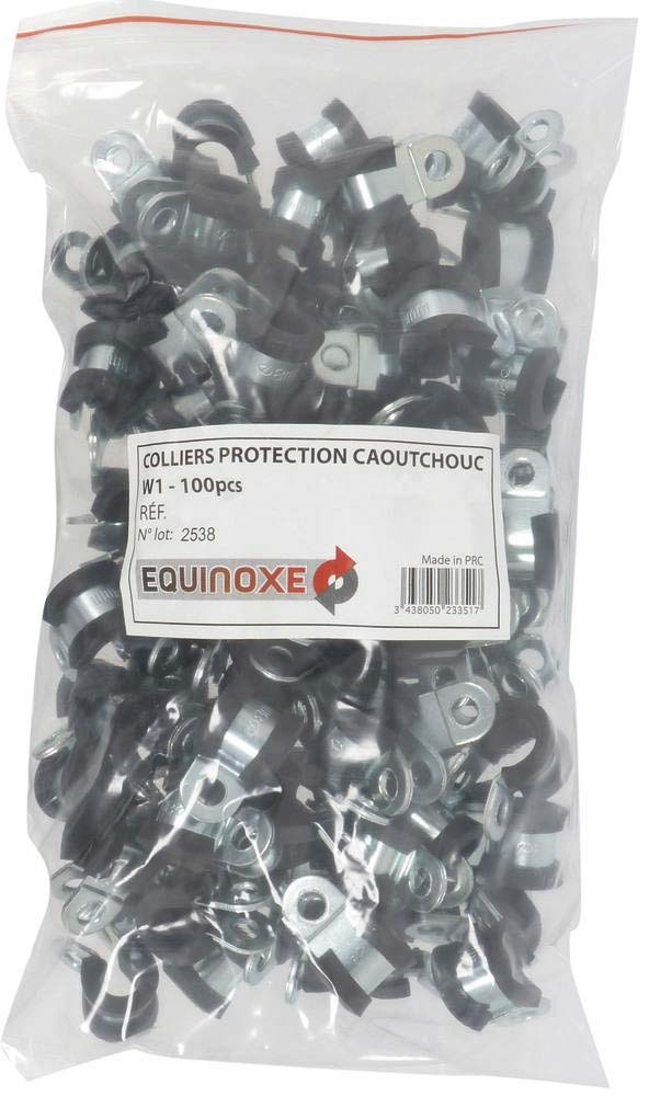 Collier protection caoutchouc w1 largeur 12mm taille 16 EQUINOXE - 23358