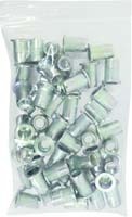 250 ECROUS A SERTIR ACIER M08 OUV.0.5-3.0 -23905250
