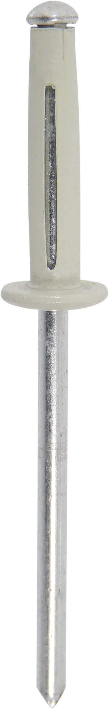 25 RIVETS SPECIAL PLAQUES - GRIS 4X18 -2391525