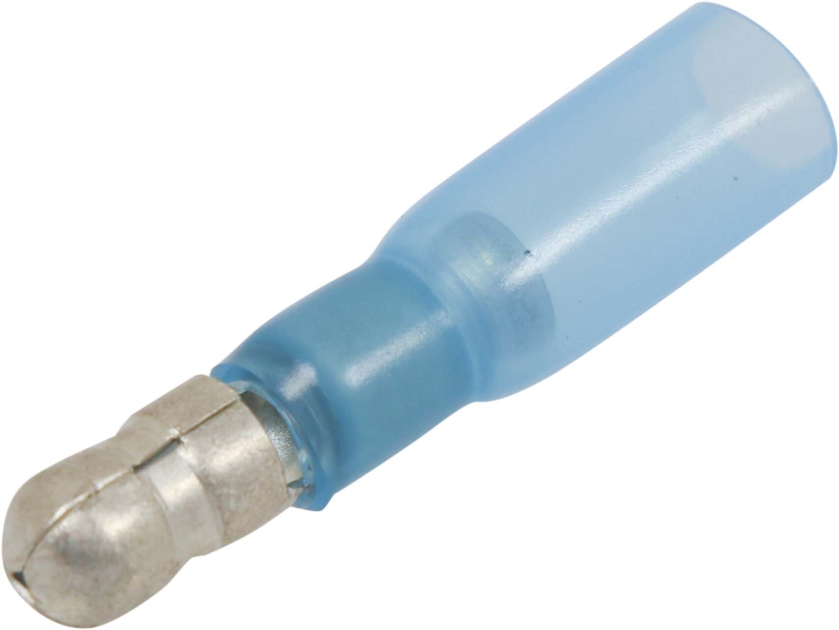 Sachet 50 cosses rondes males thermoretractables bleues m5 - 274150
