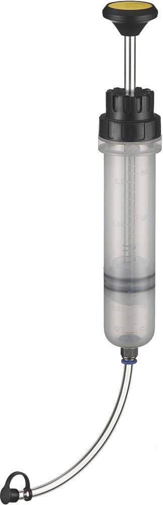 Seringue à huile plastique 200ml spéciale liquide de frein avec tuyau 200mm DRAKKAR EQUIPEMENT - 56800