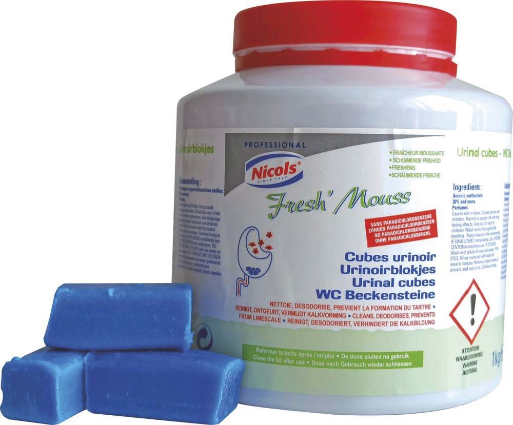 Pastille pour urinoir anti-tartre - pot de 1kg - 58715
