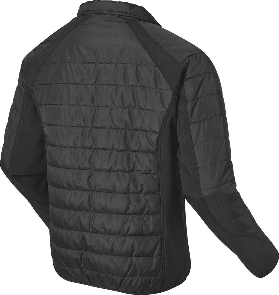 Doudoune à manches longues 300 g/m² noire PIONIER - 65454
