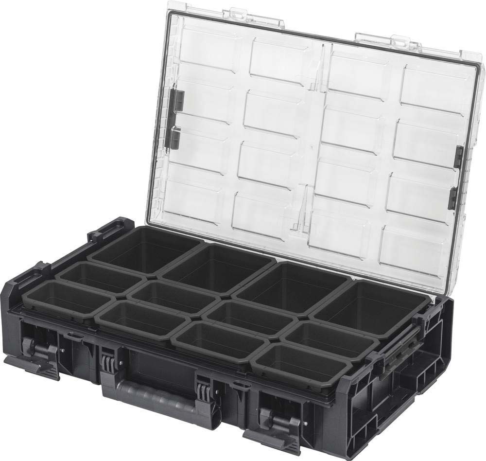 Mallette de rangement x 12 godets 582x387x131mm DRAKKAR EQUIPEMENT - 72710