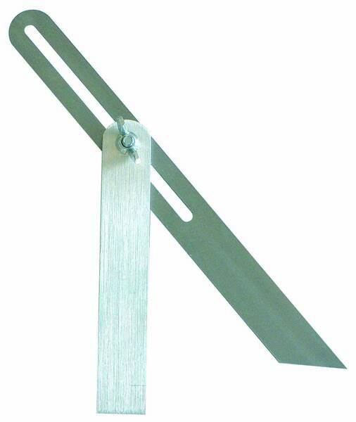 FAUSSE EQUERRE A COULISSE 20CM TALON ALUMINIUM TALIAPLAST - 460967