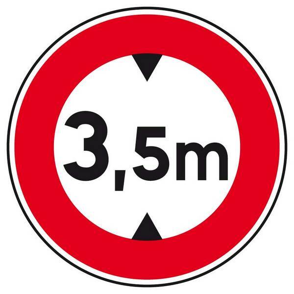 B12-450-Classe 2-Interdiction si hauteur supérieure à.. TALIAPLAST - 523558