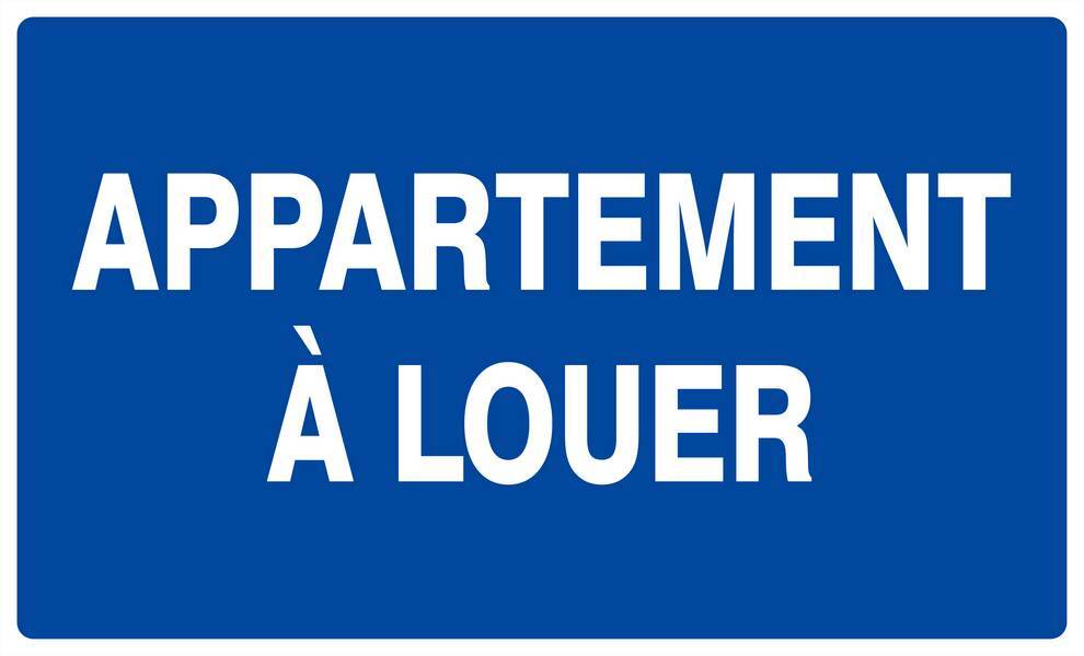 Panneau rigide APPARTEMENT A LOUER 330x200mm TALIAPLAST - 621636