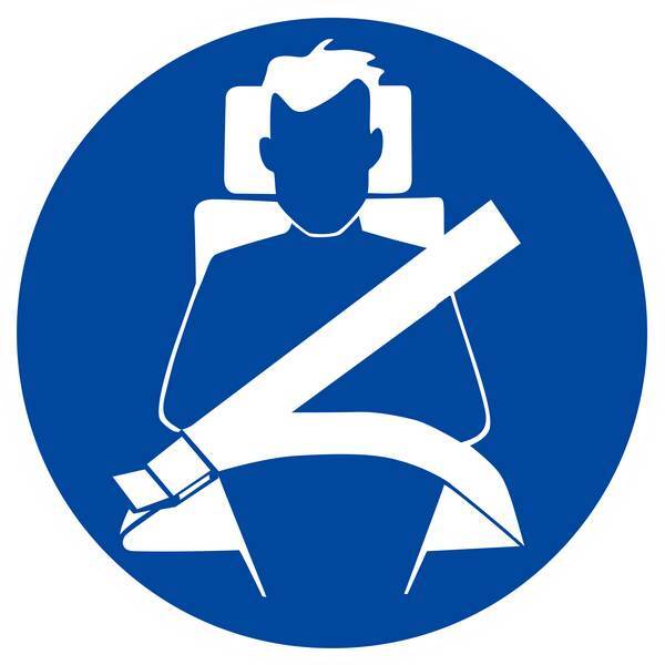 CEINTURE DE SECURITE OBLIGATOIRE D.420mm TALIAPLAST - 623559