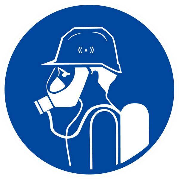 PROTECTION OBLIGATOIRE TETE/VOIES RESPIRATOIRES D.80mm TALIAPLAST - 624547