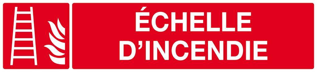 ECHELLE D'INCENDIE 330x75mm TALIAPLAST - 625102
