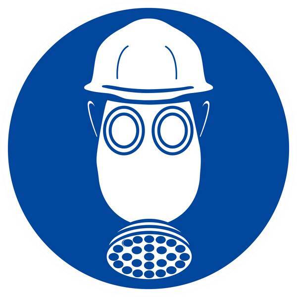 PROTECTION OBLIGATOIRE TETE/VOIES RESPIRATOIRES D.180mm TALIAPLAST - 627514
