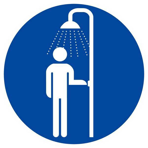 PANNEAU DOUCHE OBLIGATOIRE Ø180MM TALIAPLAST - 627555