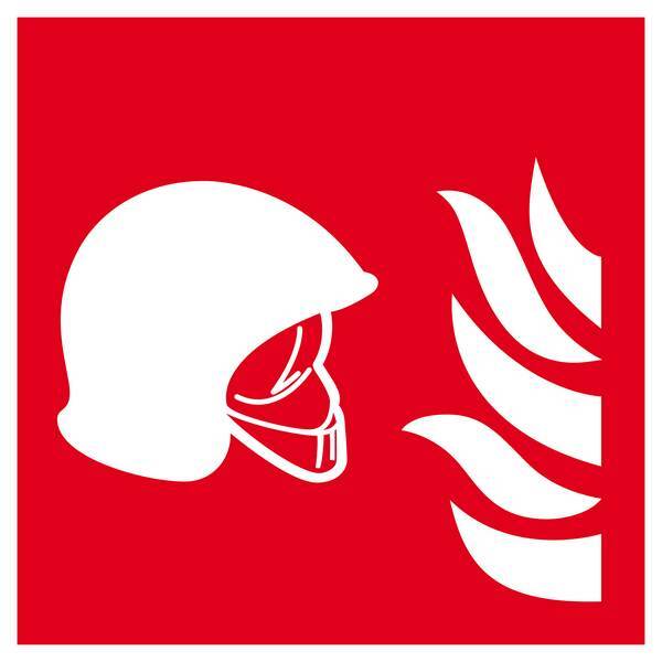 PANNEAU EQUIPEMENTS DE LUTTE CONTRE L'INCENDIE 200X200MM TALIAPLAST - 628104