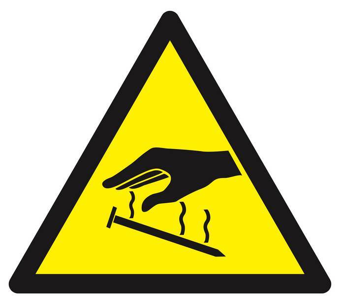 Panneau rigide DANGER ELECTRICITE STATIQUE 300X300X300MM TALIAPLAST - 629338