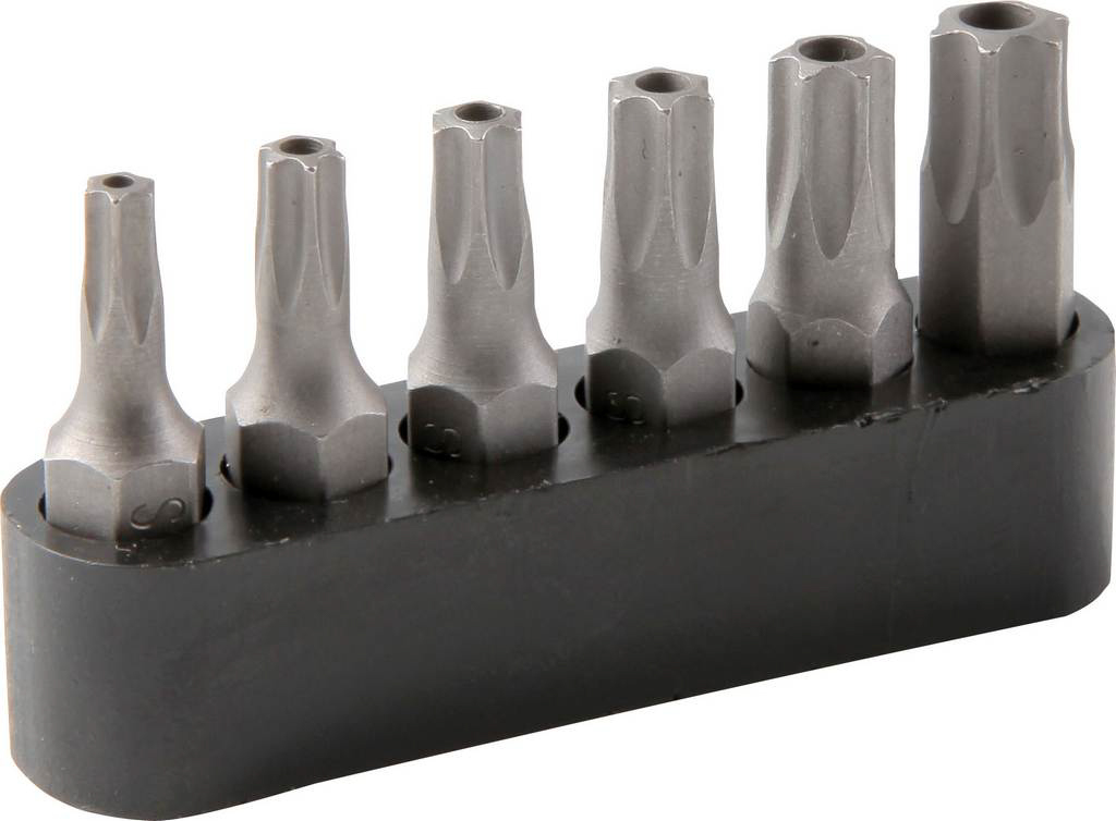 JEU DE 6 EMBOUTS 1/4' TORX IMPRENABLES SAM OUTILLAGE - 2403900