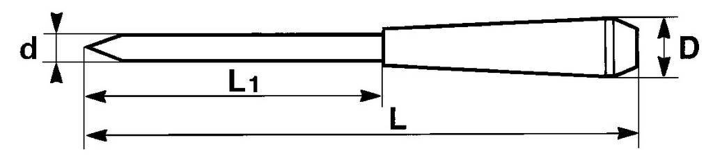 TOURNEVIS DE PRECISION 6 PANS CREUX 1,5 MM SAM OUTILLAGE - 276HM1,5