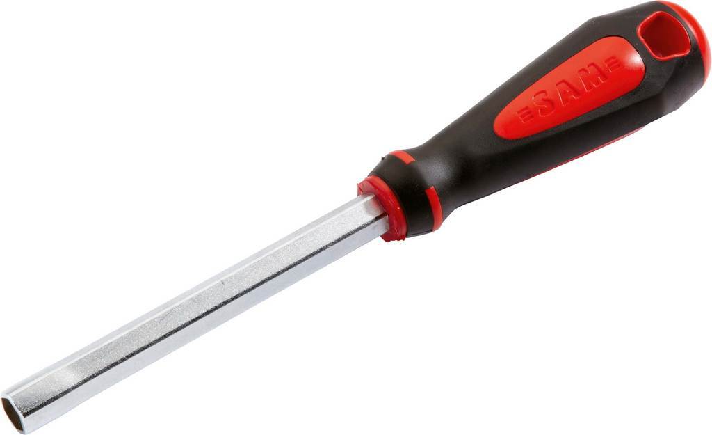 CLE A DOUILLE EMMANCHEE BIMATIERE 6 PANS 7 MM SAM OUTILLAGE - 291T7